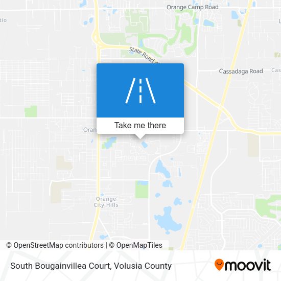South Bougainvillea Court map