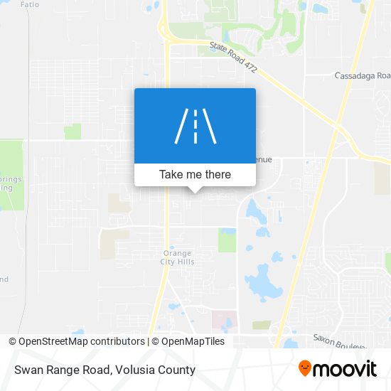 Swan Range Road map