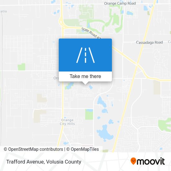 Trafford Avenue map