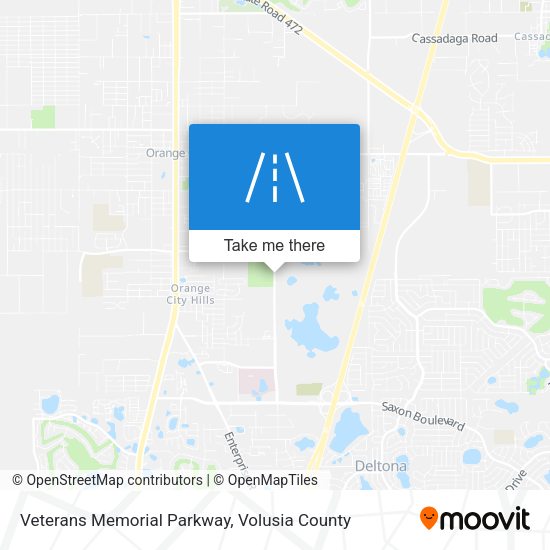 Veterans Memorial Parkway map