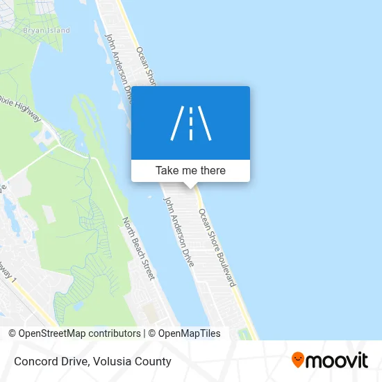 Concord Drive map