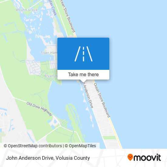 John Anderson Drive map