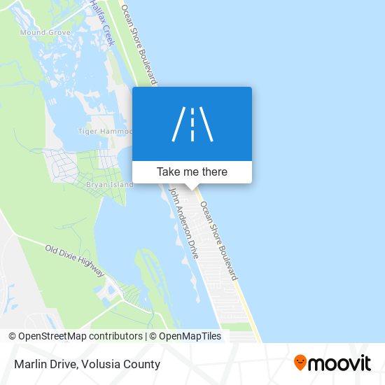 Marlin Drive map
