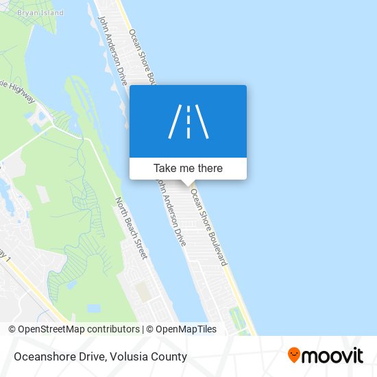 Mapa de Oceanshore Drive
