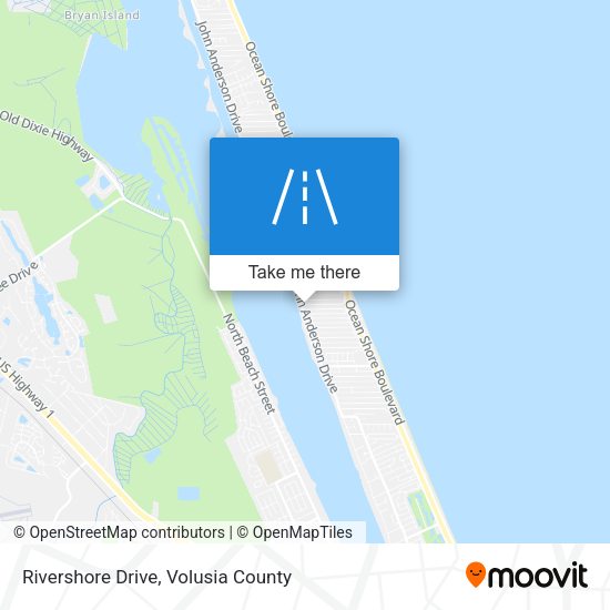 Rivershore Drive map