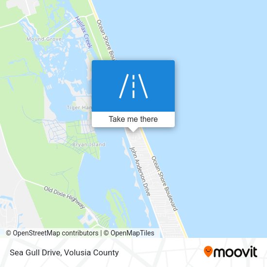 Sea Gull Drive map