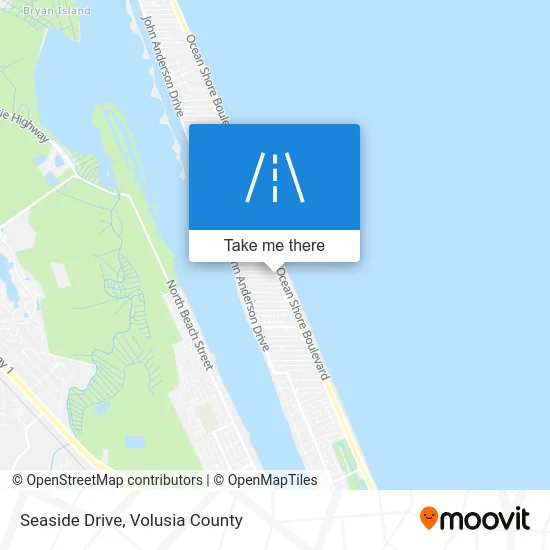 Seaside Drive map