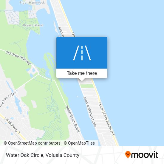 Mapa de Water Oak Circle