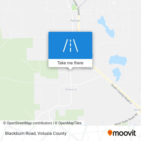 Mapa de Blackburn Road