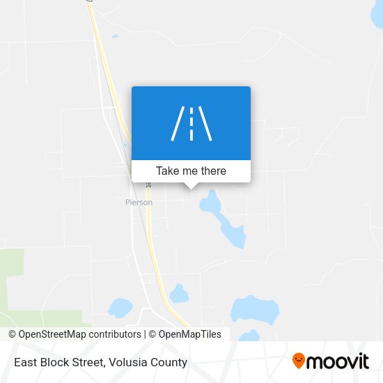 Mapa de East Block Street