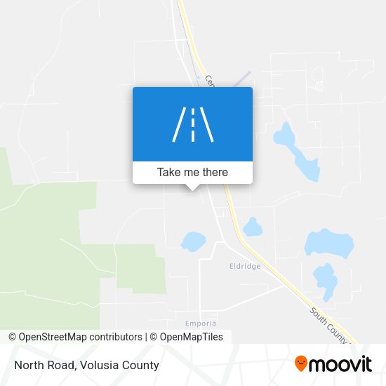 Mapa de North Road