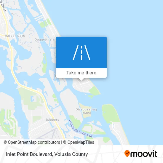 Inlet Point Boulevard map
