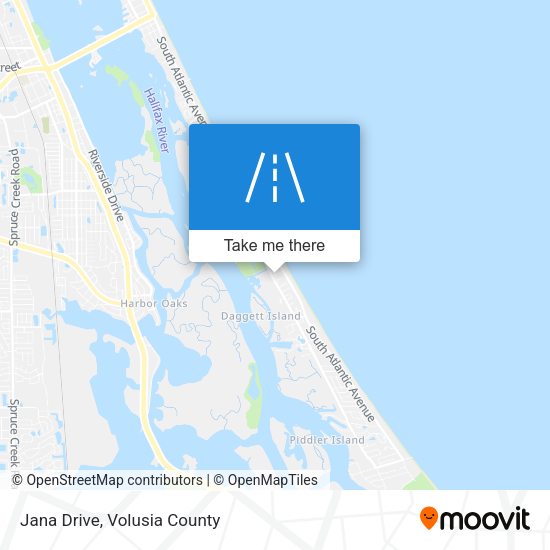 Jana Drive map