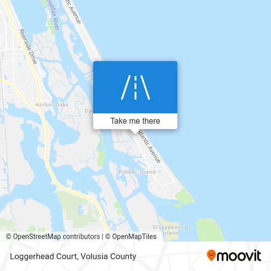 Loggerhead Court map