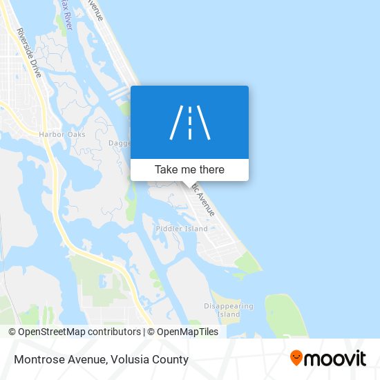 Montrose Avenue map