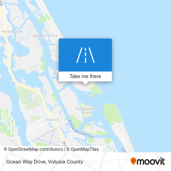 Ocean Way Drive map