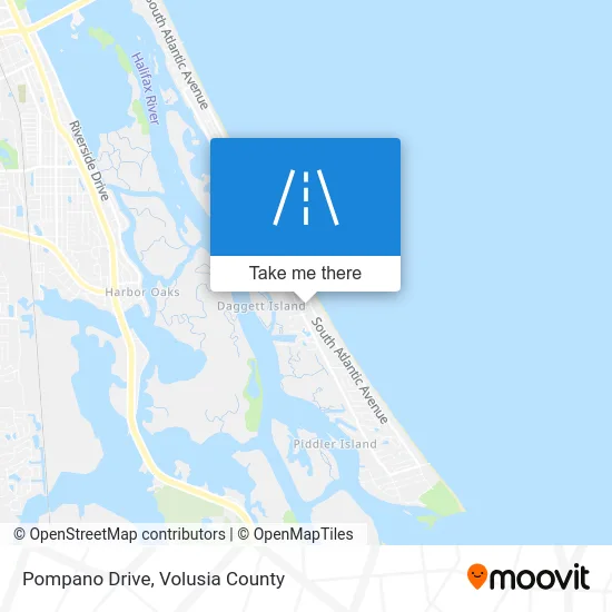 Pompano Drive map