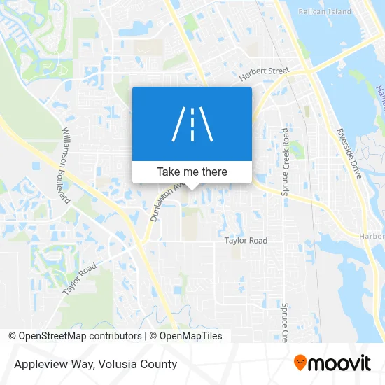 Appleview Way map