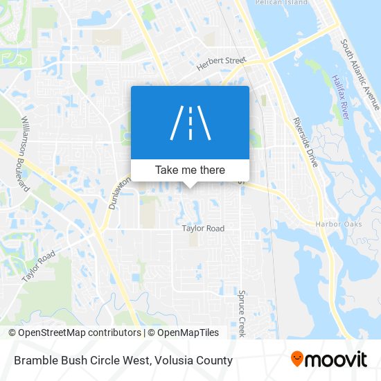 Bramble Bush Circle West map