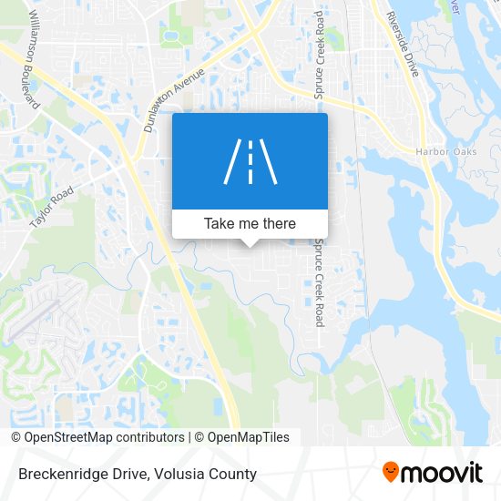 Mapa de Breckenridge Drive