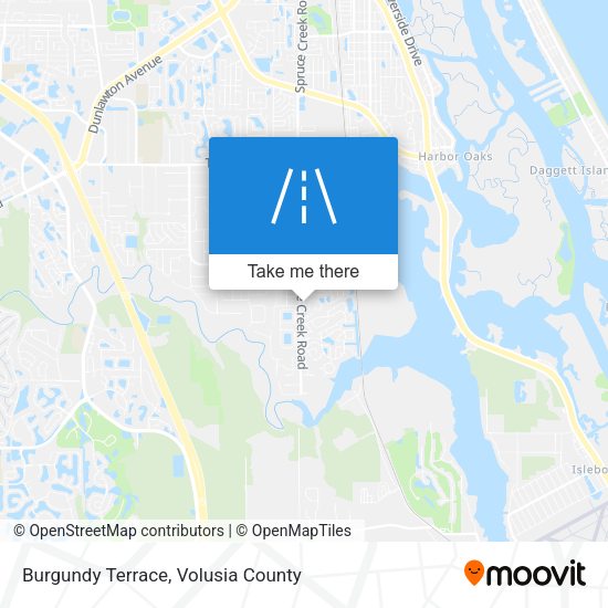 Burgundy Terrace map