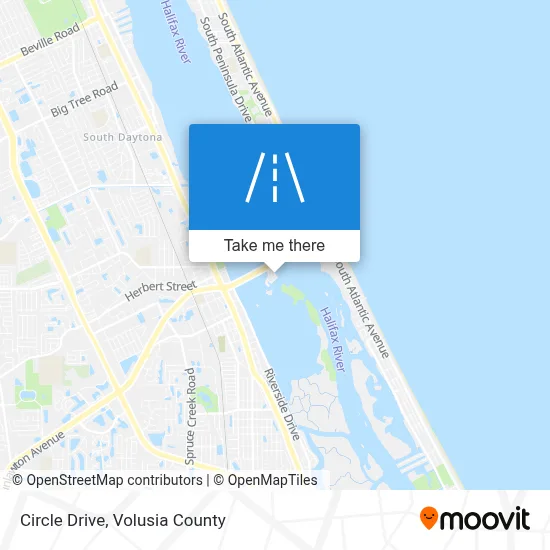 Circle Drive map