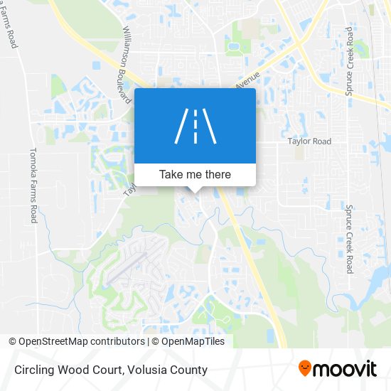 Mapa de Circling Wood Court