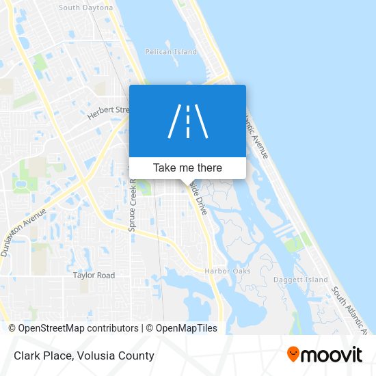 Clark Place map