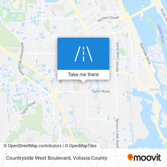 Countryside West Boulevard map