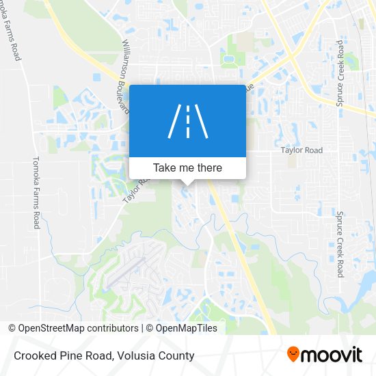 Mapa de Crooked Pine Road
