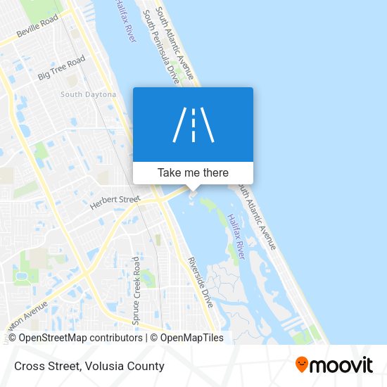 Mapa de Cross Street