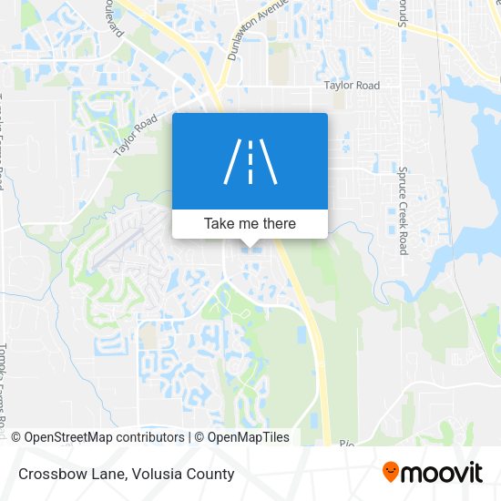 Mapa de Crossbow Lane
