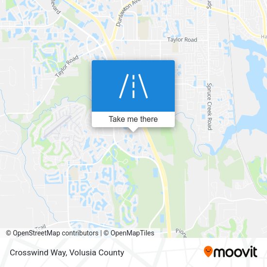 Crosswind Way map