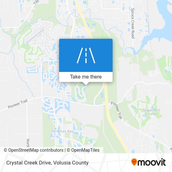 Mapa de Crystal Creek Drive
