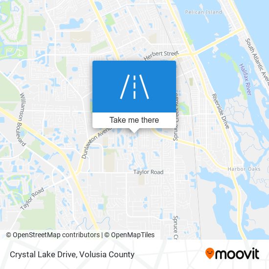 Mapa de Crystal Lake Drive