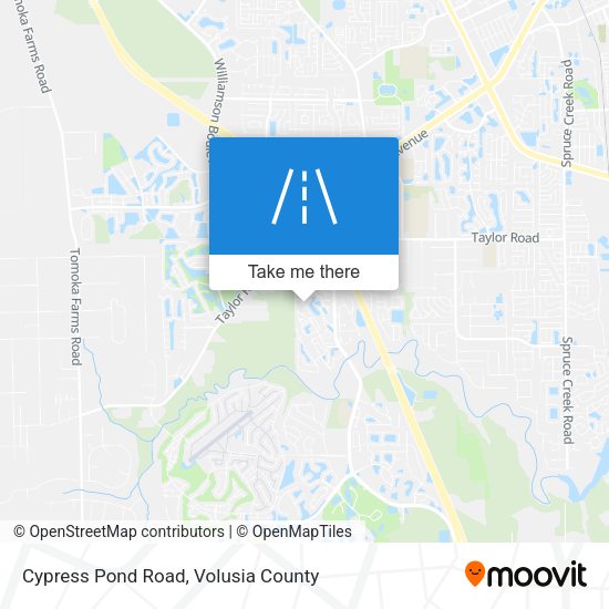 Mapa de Cypress Pond Road