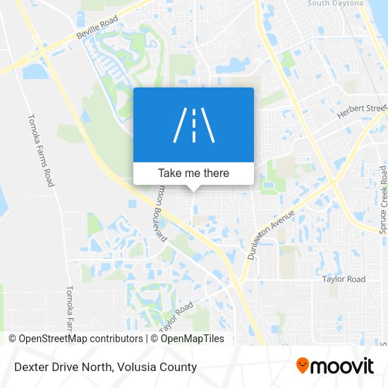 Mapa de Dexter Drive North