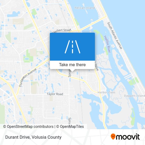 Mapa de Durant Drive