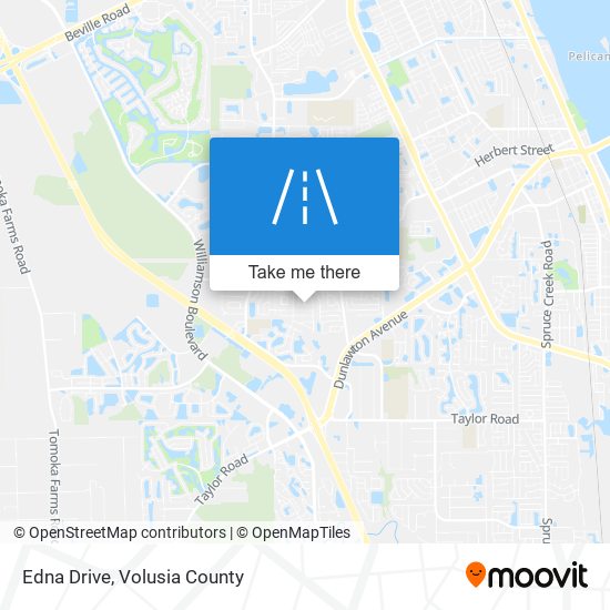 Edna Drive map