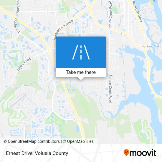 Ernest Drive map
