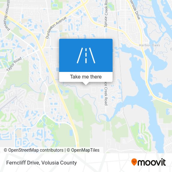 Ferncliff Drive map