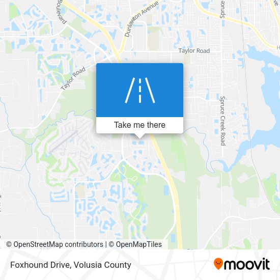 Foxhound Drive map