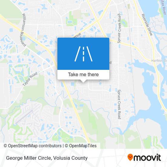 Mapa de George Miller Circle