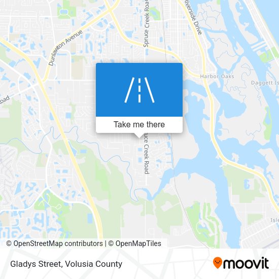 Gladys Street map