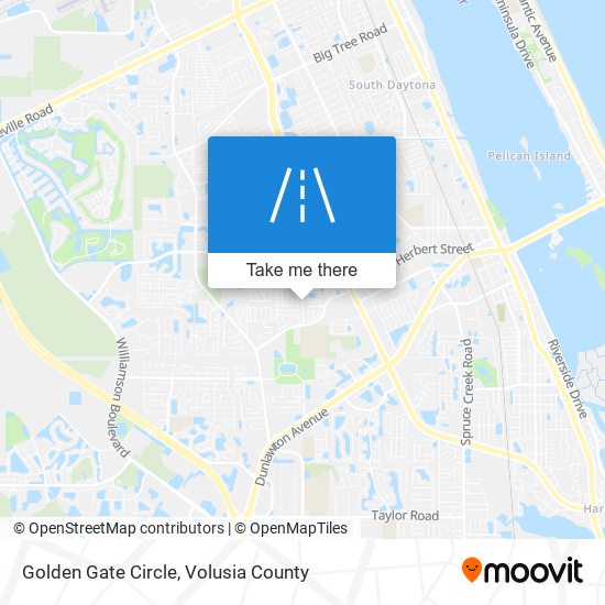 Mapa de Golden Gate Circle