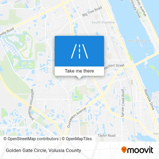 Golden Gate Circle map