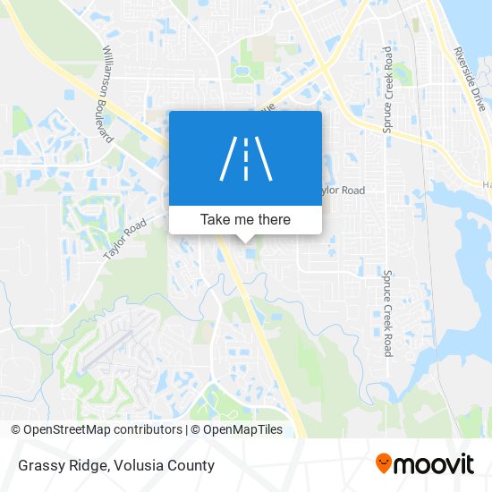 Mapa de Grassy Ridge