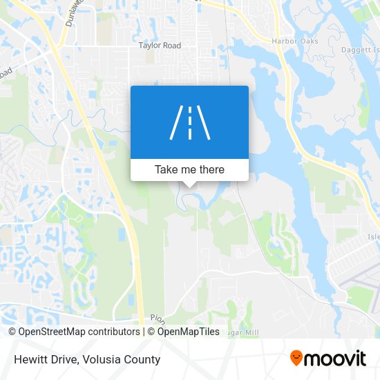 Hewitt Drive map