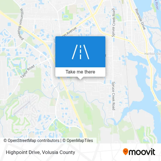 Highpoint Drive map