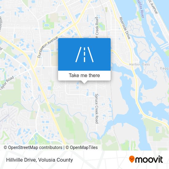 Mapa de Hillville Drive